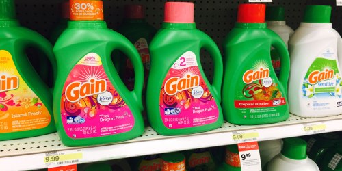 Target: Gain Liquid Detergent 100oz Bottles Just $3.99 Each After Gift Card (Regularly $10)