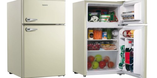 Walmart: Retro Mini Refrigerator & Freezer Only $43.90 Shipped (Regularly $134)