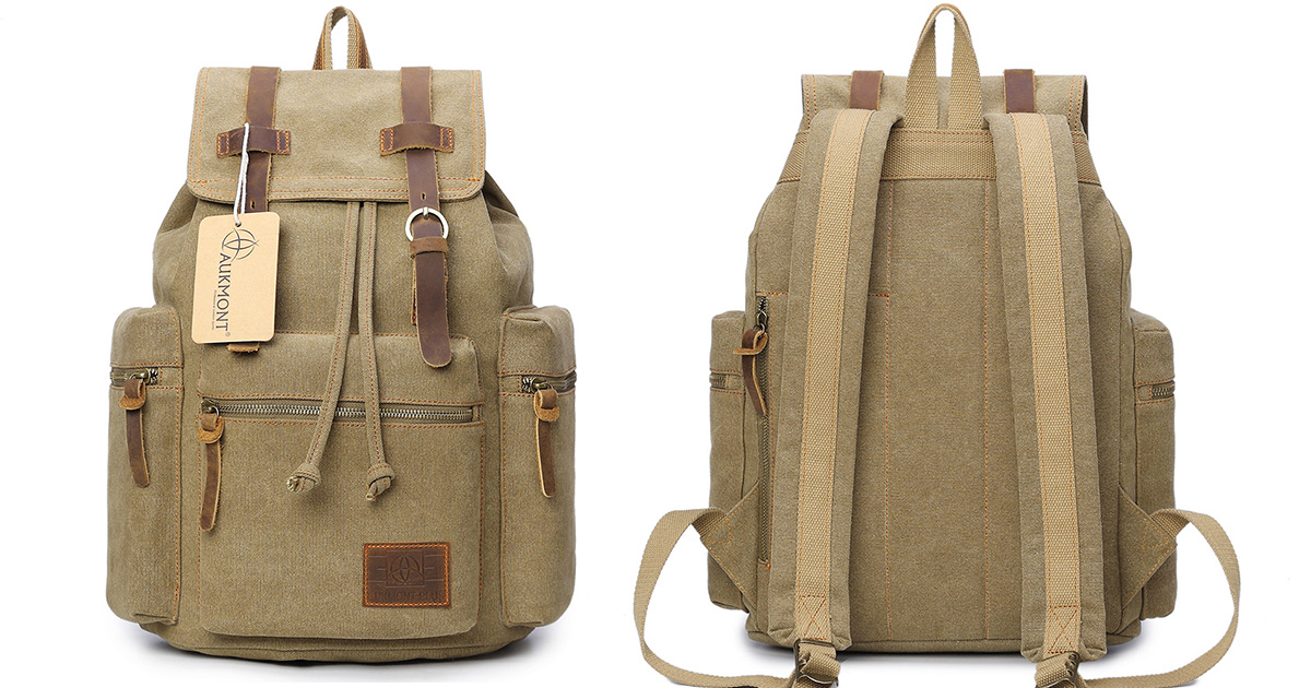 Amazon canvas clearance backpack