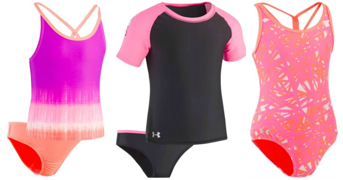 under armour girls bathing suit