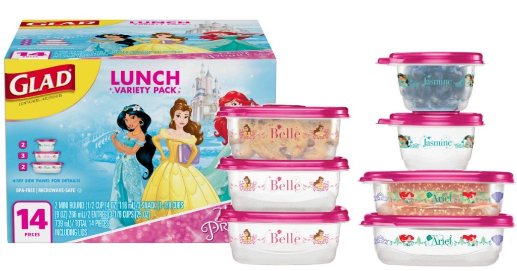 Walmart.com: Glad 14-Piece Disney Food Storage Containers Only $3.98
