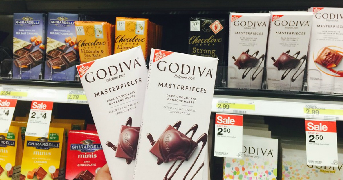 High Value 1/1 Godiva Chocolate Coupon = Chocolate Bar ONLY 87¢ at