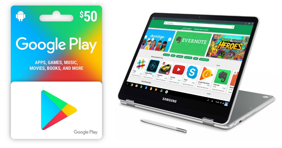 $50 Google Play Gift Card Only $42 Shipped (Great Gift ...