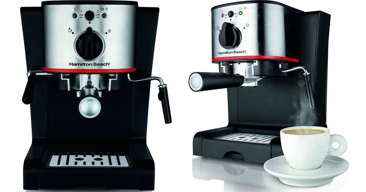 Hamilton Beach Espresso & Cappuccino Maker Just 44 Shipped (Regularly