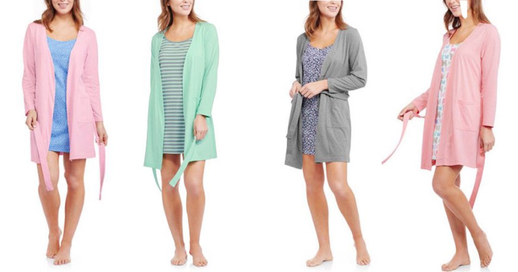 Walmart.com: Women's Sleep Shirt AND Robe Set ONLY $7