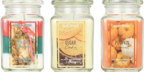 Kohl’s: Large Soy Blend Scented Candles Just $3.59 (Regularly $10) + More
