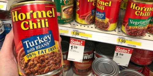 Target: Hormel Chili As Low As Only 97¢ Per Can (Just Use Your Phone)