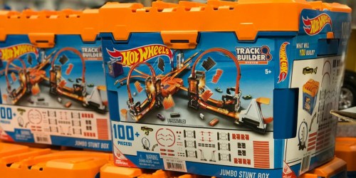 Costco Shoppers! Hot Wheels Track Builder Jumbo Stunt Box Only $49.99