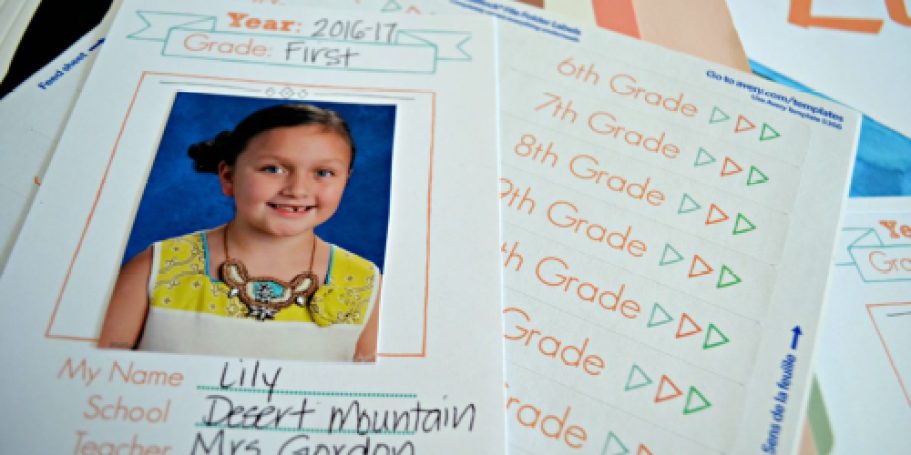 Turn That School Paper Pile Into an Easy Keepsake Box + Free Printable Labels