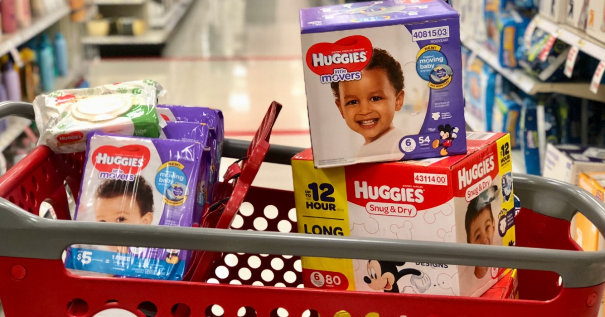 Target Shoppers! OVER 100 Worth Of Huggies Diapers & Wipes ONLY 68
