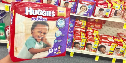 CVS Shoppers! Huggies Jumbo Pack Diapers ONLY $4.50 Each (After Rewards)