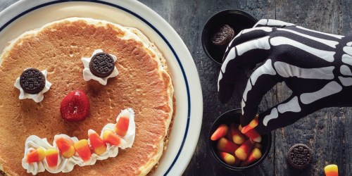 FREE Scary Face Pancakes at IHOP (October 31st Only)