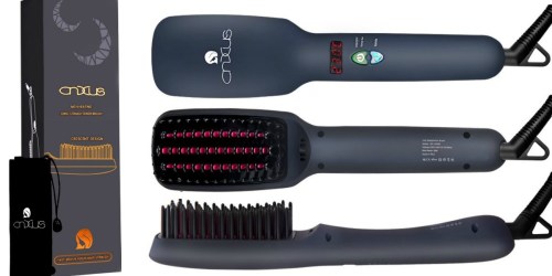 Amazon: Ionic 2-in-1 Hair Straightening Brush Only $23.99 Shipped