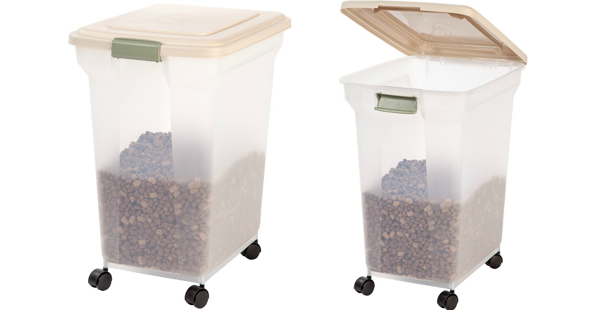 Amazon IRIS 67Quart Airtight Pet Food Storage Container Just 19.19