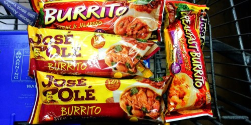 José Olé Chimichangas and Burritos Just 80¢ Each