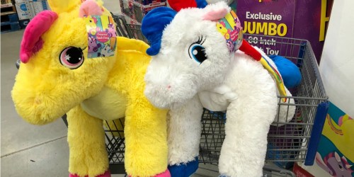 Sam’s Club: Jumbo Plush Pony ONLY $4.51