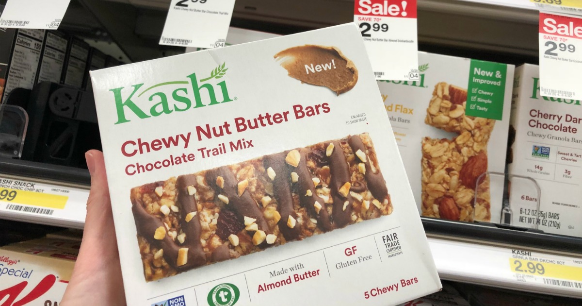 Target Kashi Chewy Gluten Free Bars Only 1.94 Per Box (Just Use Your