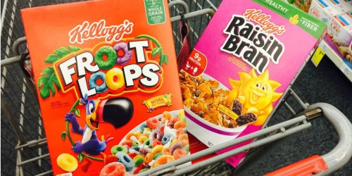 New $1/2 Kellogg’s Cereals Coupons = Boxes Starting at $1.39 Each at CVS