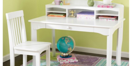 KidKraft Desk Set with Hutch AND Chair ONLY $89.50 Shipped (Regularly $289)