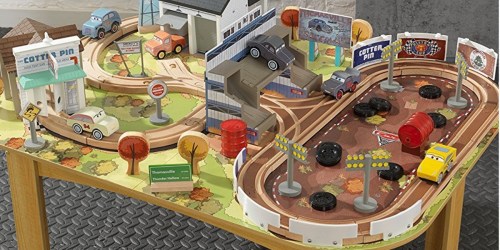 Amazon: KIDKRAFT Disney Cars 70-Piece Wooden Track Set Only $90.76 Shipped (Regularly $150)
