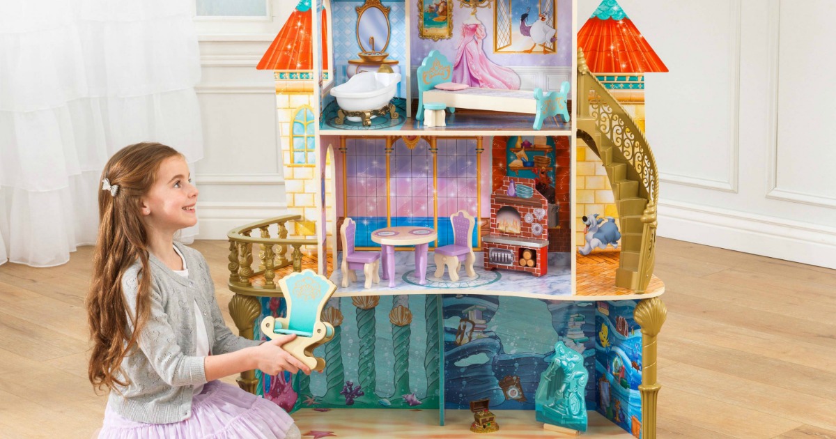 ariel land to sea castle dollhouse