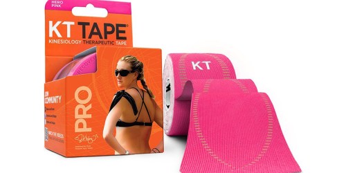 Amazon: Kinesiology Sports Tape 20-Count Strips Only $6.38 Shipped (Regularly $12+)
