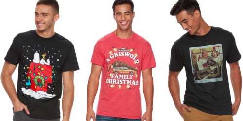 Kohl’s Cardholders: Men’s Holiday Tees as Low as $5.82 Shipped (Regularly $14)