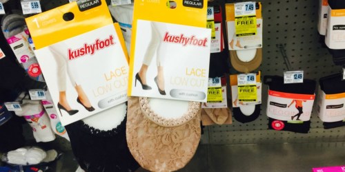 Rite Aid: Kushyfoot Lace Foot Covers Only 65¢ After Rewards (Regularly $4.29)