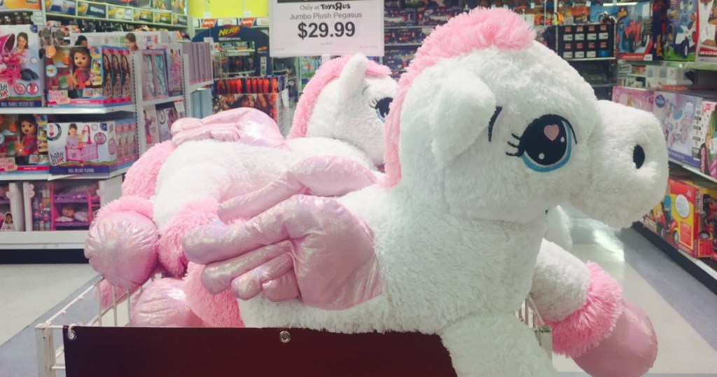 jumbo unicorn plush walmart