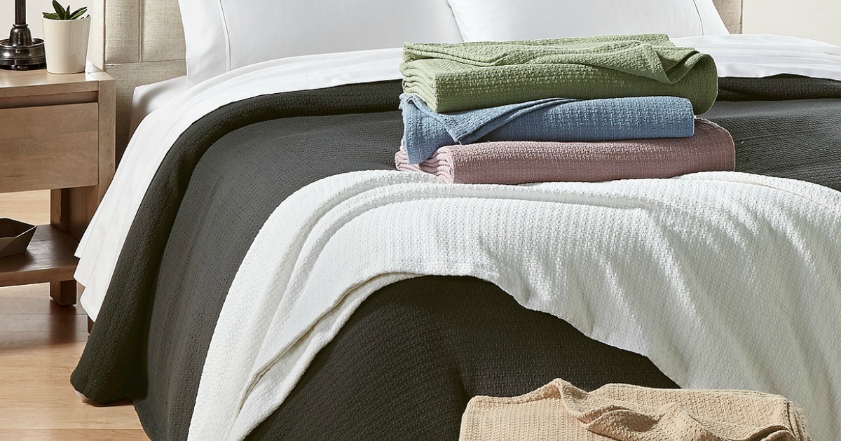Macy's: Ralph Lauren Classic 100% Cotton Blankets Just $ + More Bedding  Deals