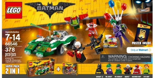 Walmart: The LEGO Batman Movie Super-Pack ONLY $22 (Regularly $45) – Features 2 Sets in 1