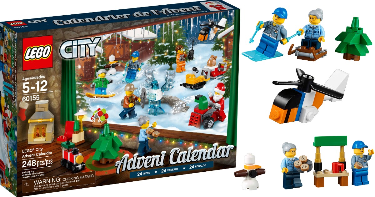 Lego advent best sale calendar 2018 target