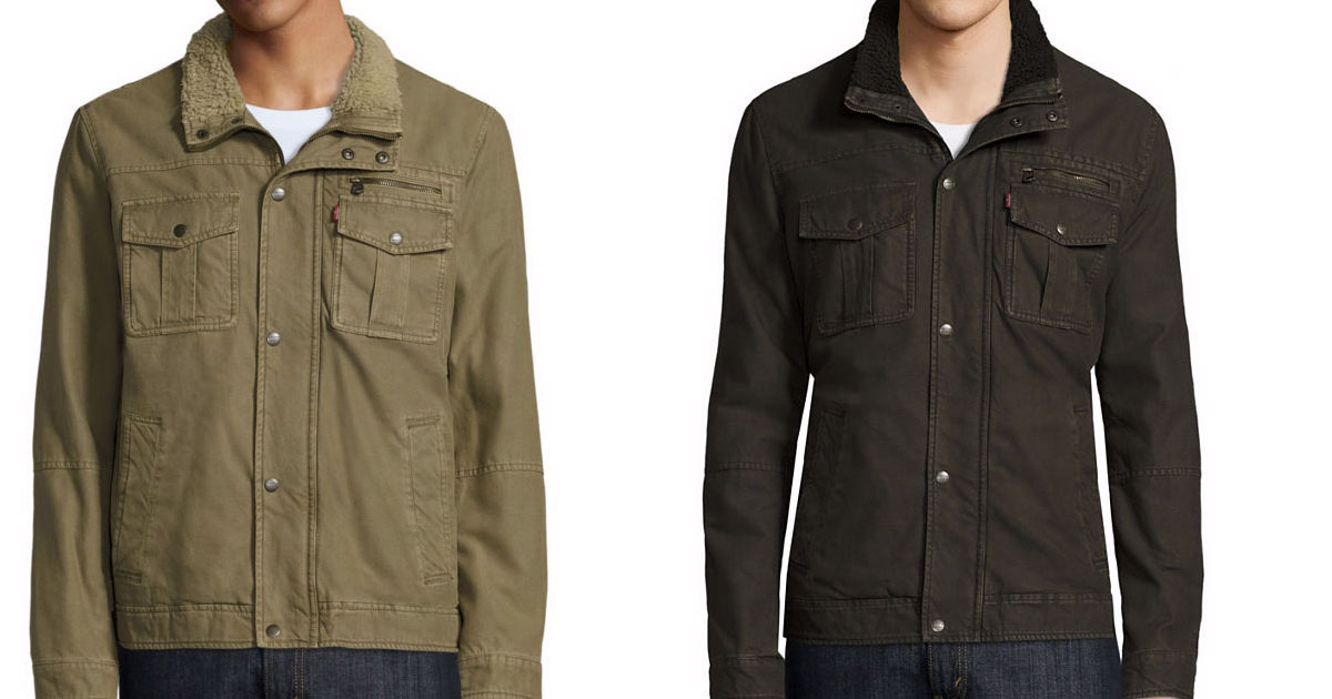 JCPenney: Levi's Trucker Jacket w/ Sherpa Lining Just $ (Regularly  $180) + More