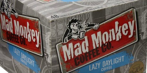 Amazon: Mad Monkey Coffee K-Cups 48-Count Only $12.99 Shipped (Just 27¢ Per K-Cup)