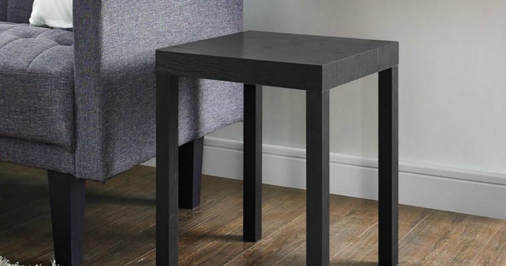 Mainstays Parsons End Table Only $9.75 • Hip2Save