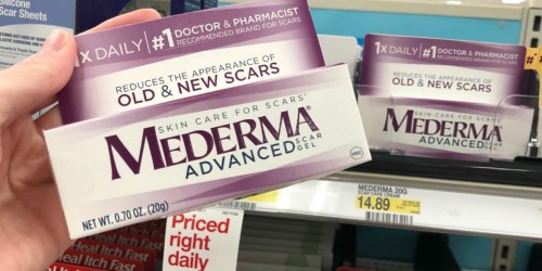 Target: Mederma Advanced Scar Gel + FOUR Luden’s Bags Only $1.75 (After Cash Back)