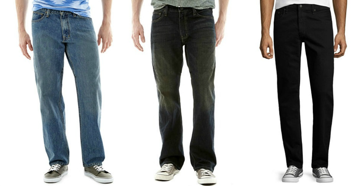 JCPenney: 3 Pairs Men's Arizona Jeans or Pants Only $44 Shipped ($14.70 ...