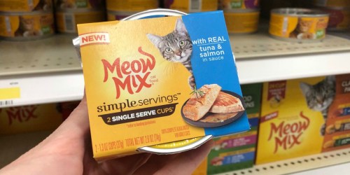 Target: Meow Mix 2-Pack ONLY 36¢ + HOT Savings on Dry Cat Food & More