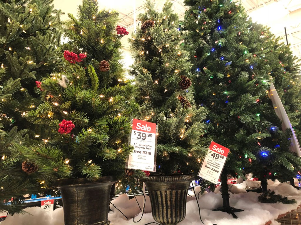 Michaels: 60% Off Artificial Christmas Trees + FREE Storage Bag