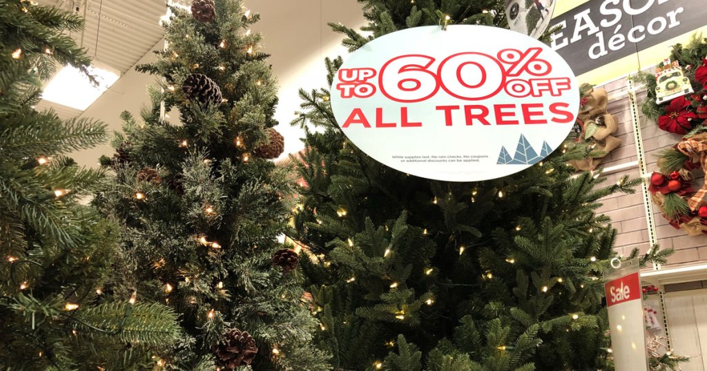 Michaels 60 Off Artificial Christmas Trees + FREE Storage Bag