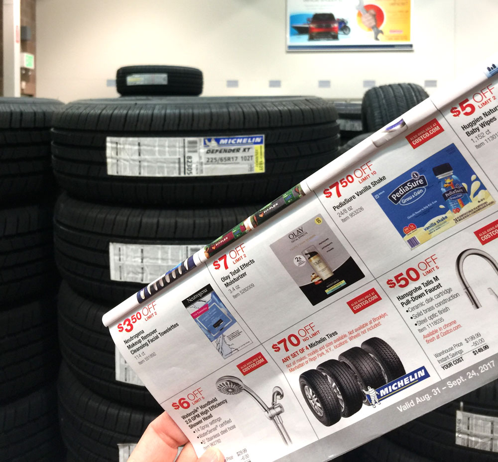 Costco Members! Save 70 Off 4 Michelin Tires + Get 4¢ Installation