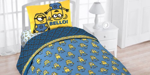 Walmart.com: Minions Twin Bed In A Bag Set Just $23.50 (Regularly $46) + More