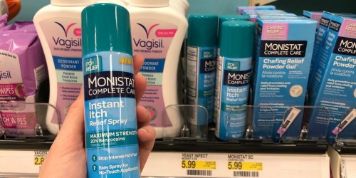 Target: 40% Off Monistat Instant Itch Relief Spray (Just Use Your Phone)