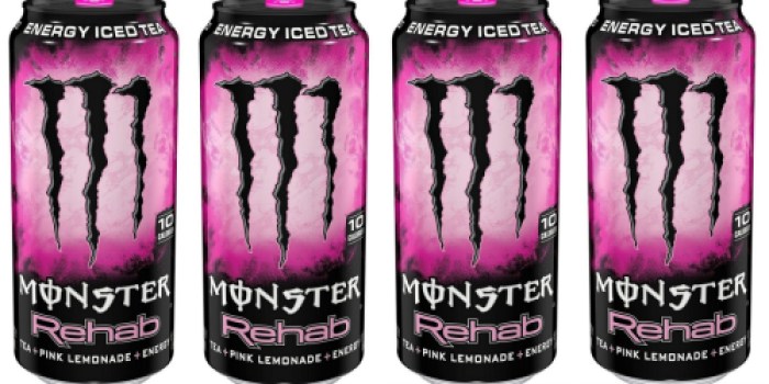 Amazon Prime: Monster Rehab Tea + Lemonade + Energy 24-Pack Just $11 Shipped