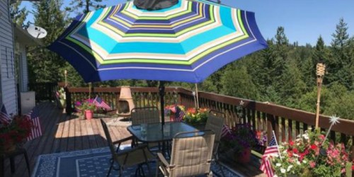 Mosaic 9-Foot Patio Umbrella Just $29.99 Shipped (Great Reviews)