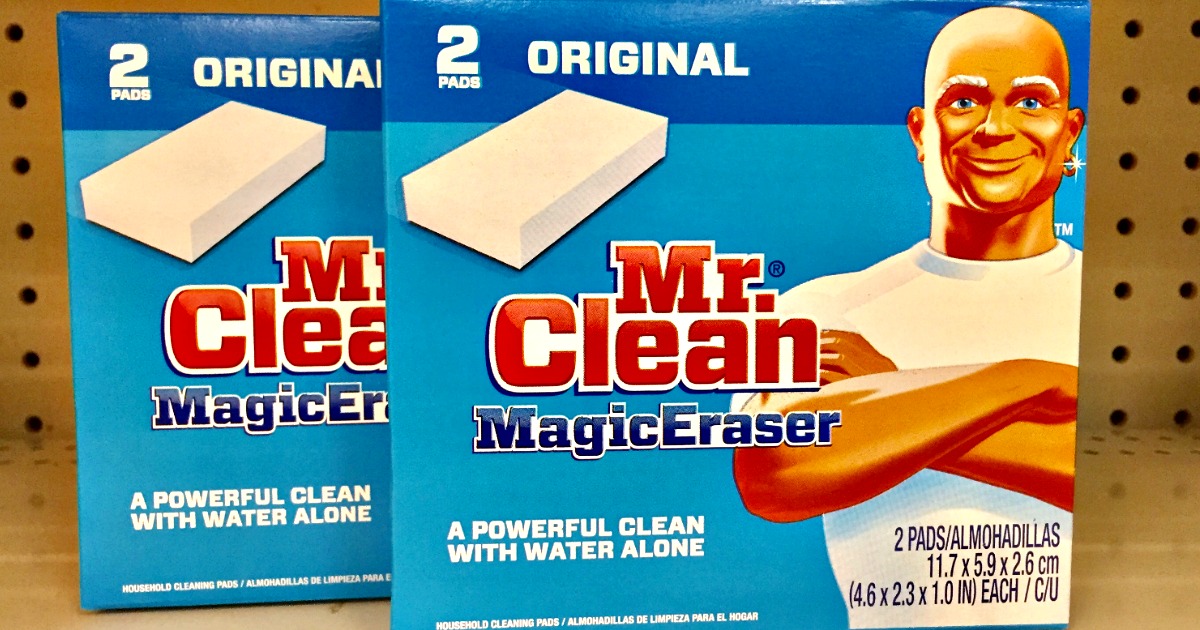 Target Mr. Clean Magic Erasers 2Pack Only 99¢ (Just Use Your Phone)