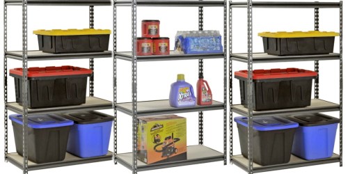 Amazon: 4 Shelf Adjustable Storage Rack Only $33.88 Shipped