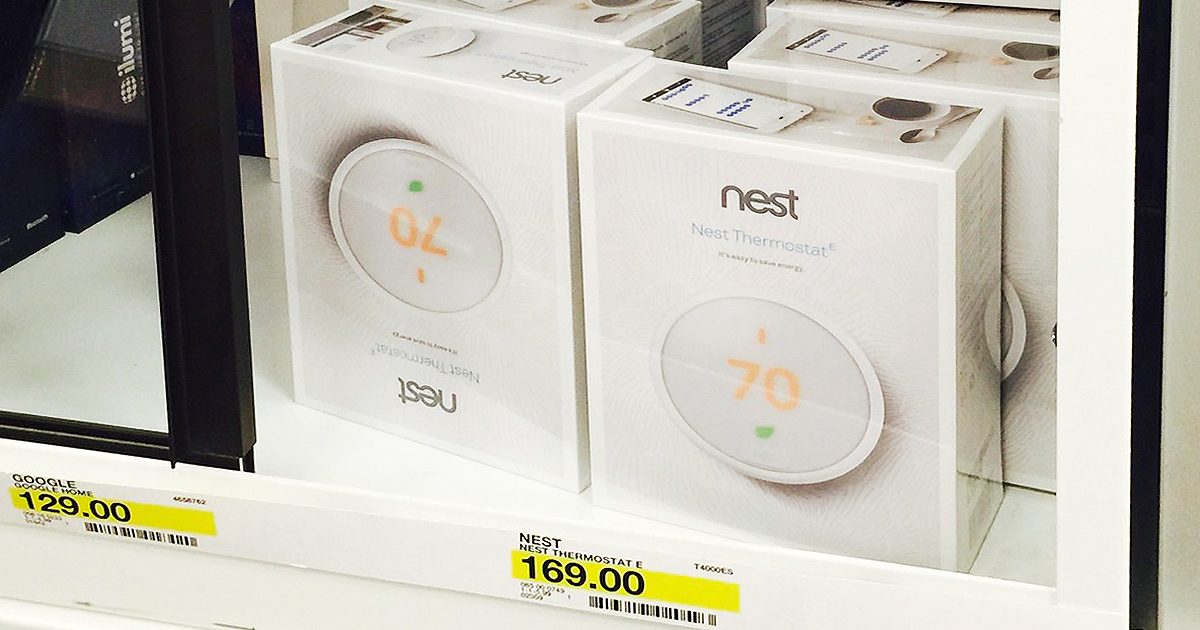Target Shoppers! Nest E Thermostat Only 143.65 & More