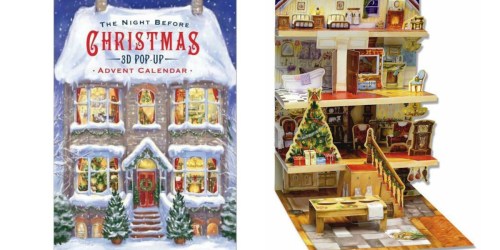 Barnes & Noble: Night Before Christmas 3D Pop Up Advent Calendar ONLY $12.58 (Fun for Kids)