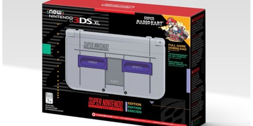 Amazon: New Nintendo 3DS XL Super NES Edition Only $199.99 Shipped (Pre-Order NOW)
